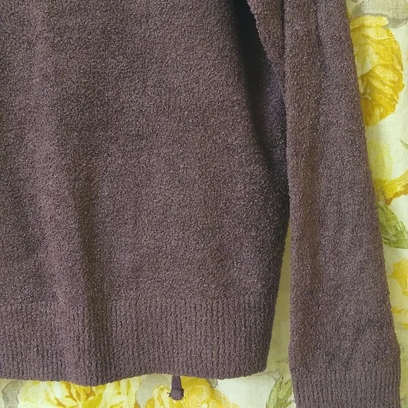 Barefoot Dreams CozyChic Lite Petite Lounge Set, Fig - Picture 7 of 9